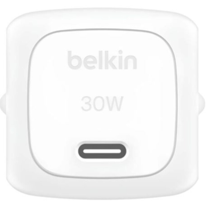 Belkin Caricatore da parete USB-C Power Delivery da 30 W + cavo USB-C/Lightning da 1 m Bianco