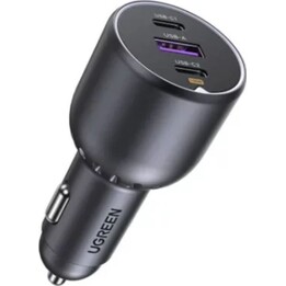 Caricabatterie da auto Ugreen 2*Usb-C Pd Usb-A 130w