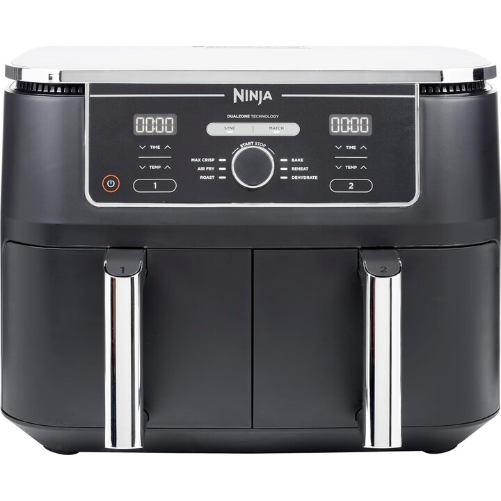 Ninja Foodi Max 6-in-1 Air Fryer with Double Compartment 9.5L