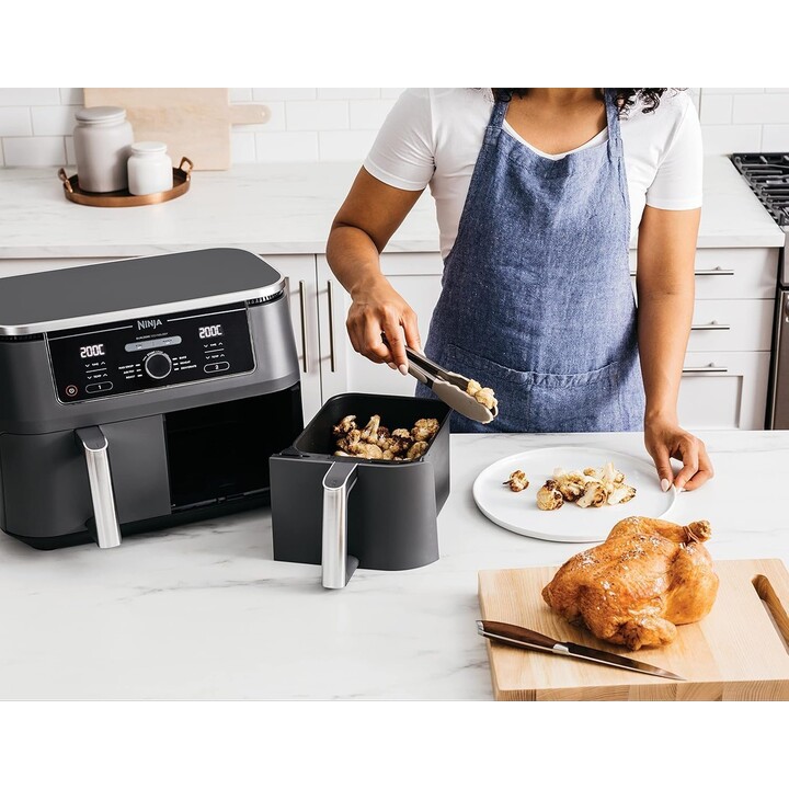Ninja Foodi Max 6-in-1 Air Fryer with Double Compartment 9.5L