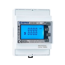 Accesorios Solplanet // Medidor de Energía Trifásico para Inversores Solplanet / Eastron Sdm630-mct / Medición Semidirecta Usand