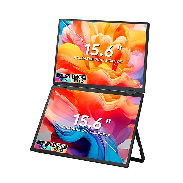Monitor Extralink Smart Life Ultralekkie de 15,6" con dos pantallas para portátiles T01