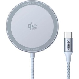 Ugreen MagFlow 25W Magnetisches kabelloses USB-Autoladegerät