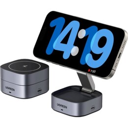 Caricabatterie wireless magnetico UGREEN 2 in 1