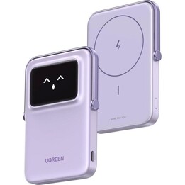 Ugreen PB571 5000mAh Magnetic Wireless External Battery with Display and Stand