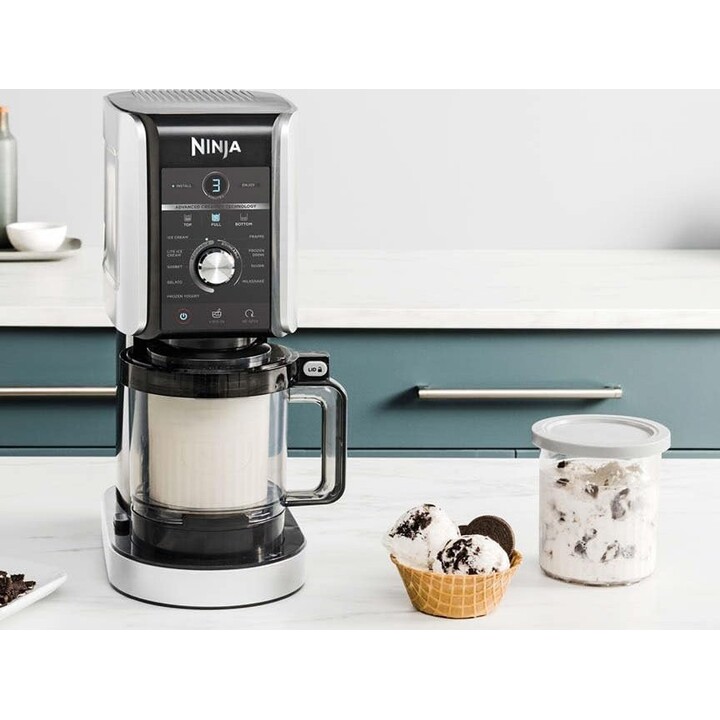Sorbetière NINJA Creami Deluxe 10 en 1 NC502EU Argent