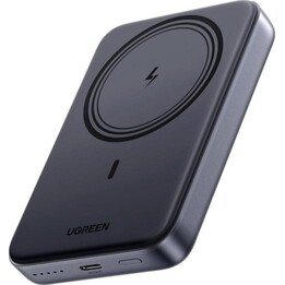 Ugreen PB561 10000 mAh Magnetische Powerbank Externer Akku mit 20 W Schnellladung – Schwarz