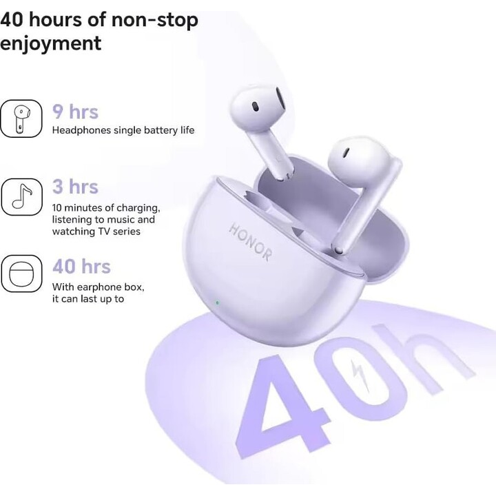 Auriculares Honor Choice X8i blancos