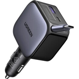 Ugreen Nexode 90W Fast Car Charger with 1 USB-C Port and 1 USB-A Port