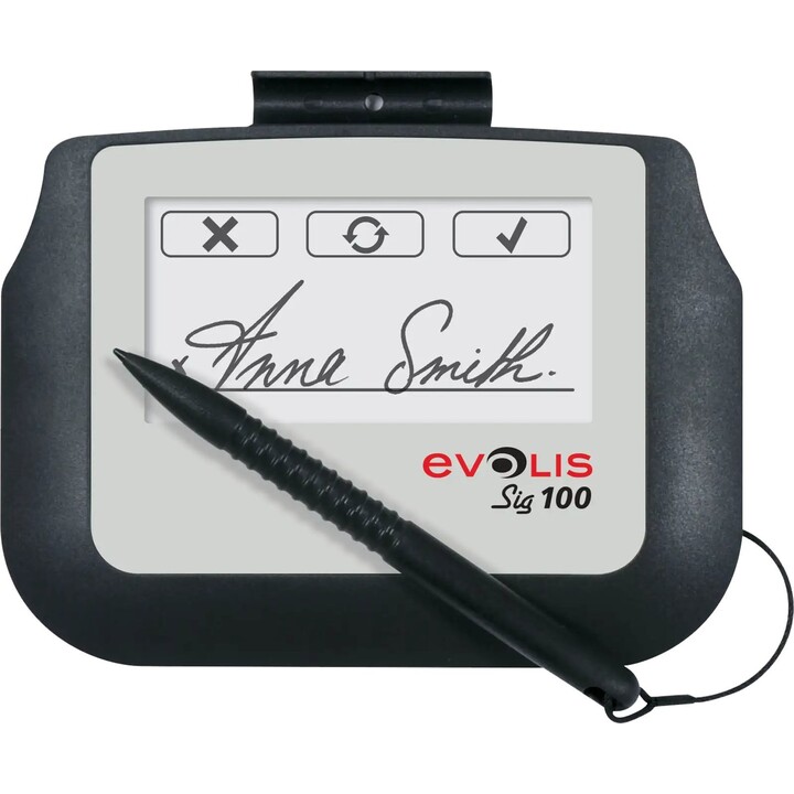 Signature digitizing tablet evolis sig100 usb black / white