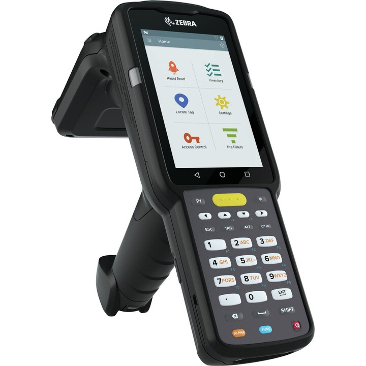 Computador móvel de mão Zebra MC3330xR Ecrã tátil de 10,2 cm (4") com 800 x 480 pixels Preto