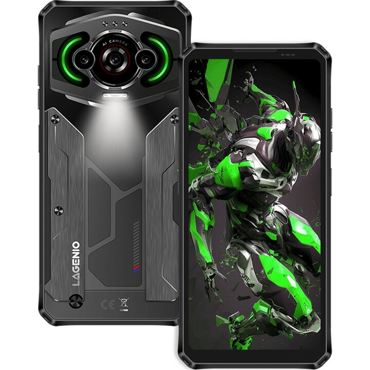 Lagenio Panther 1, 4GB 128GB, 6.7 INCELL HD+, 5150mAh, Black