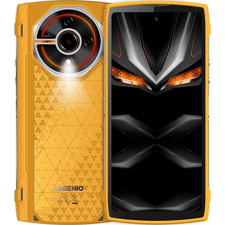 Lagenio Phanter 2 Pro, 8 GB 256 GB, 6,7 INCELL HD+, 5150 mAh, Gelb