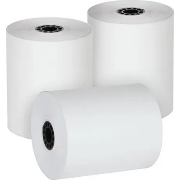 iggual Pack of 100 thermal paper rolls card terminal 57x35 mm