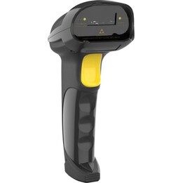 iggual L1DBT-G-AX Escáner láser de código de barras 1D Bluetooth USB IP52 800 mAh, Negro