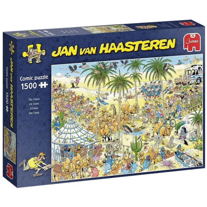Puzzle Jumbo 1500 peças O Oásis 19059