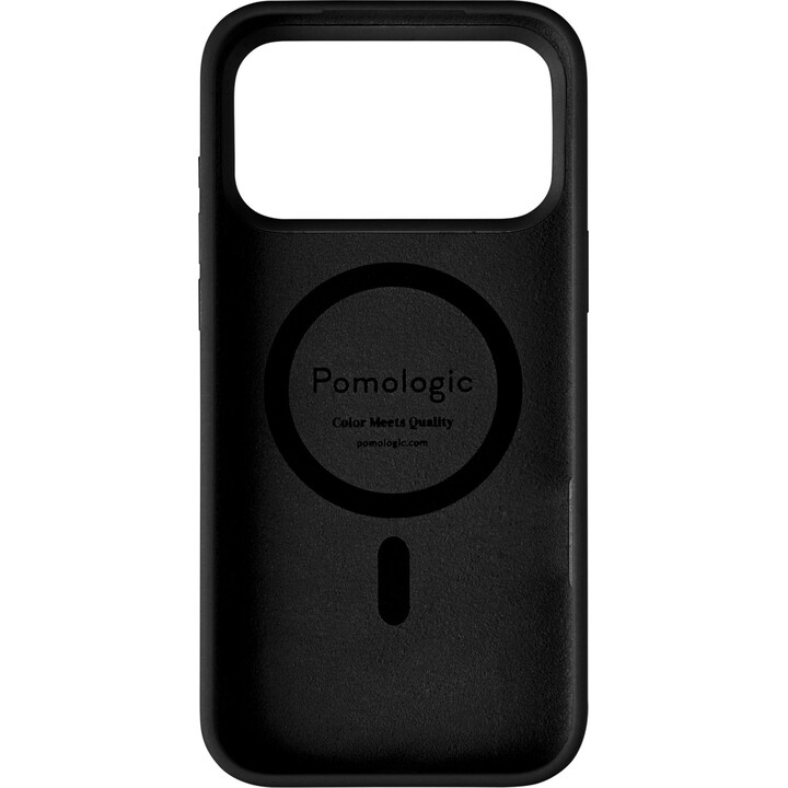 Pomologic CoverCase Silicone Magsafe Nero - Custodia per iPhone 17 Pro Max
