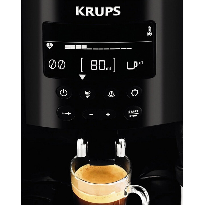 Macchina per caffè espresso super automatica Krups EA8150 Nero