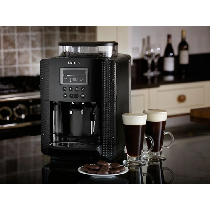 Máquina de café expresso super automática Krups EA8150 Preto
