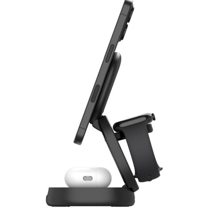Belkin - WIZ034KQBK Caricatore per dispositivi mobili per cuffie, smartphone e smartwatch - Caricatore wireless USB nero