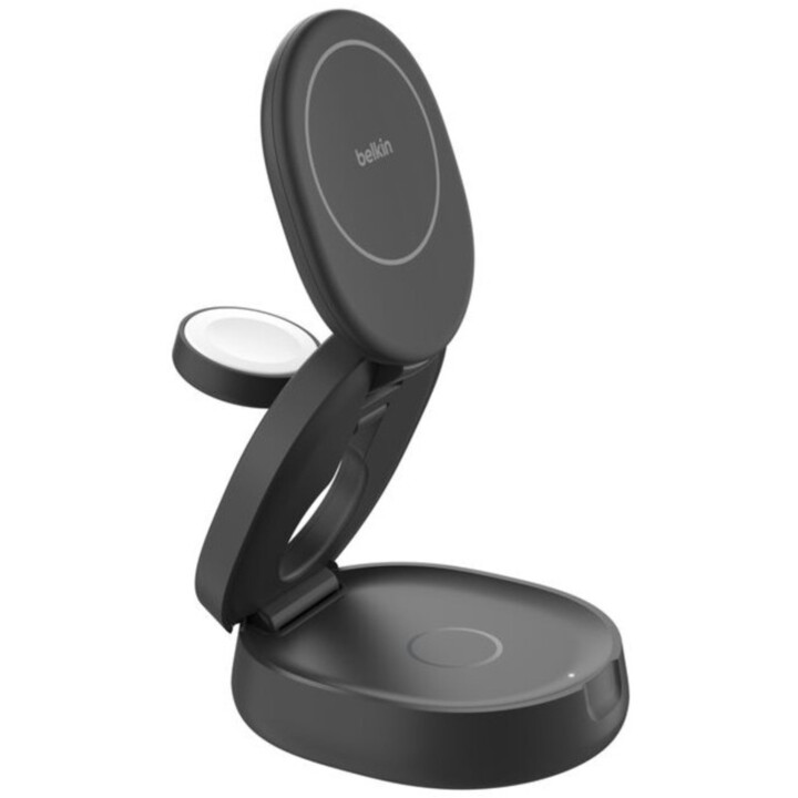 Belkin - WIZ034KQBK Caricatore per dispositivi mobili per cuffie, smartphone e smartwatch - Caricatore wireless USB nero