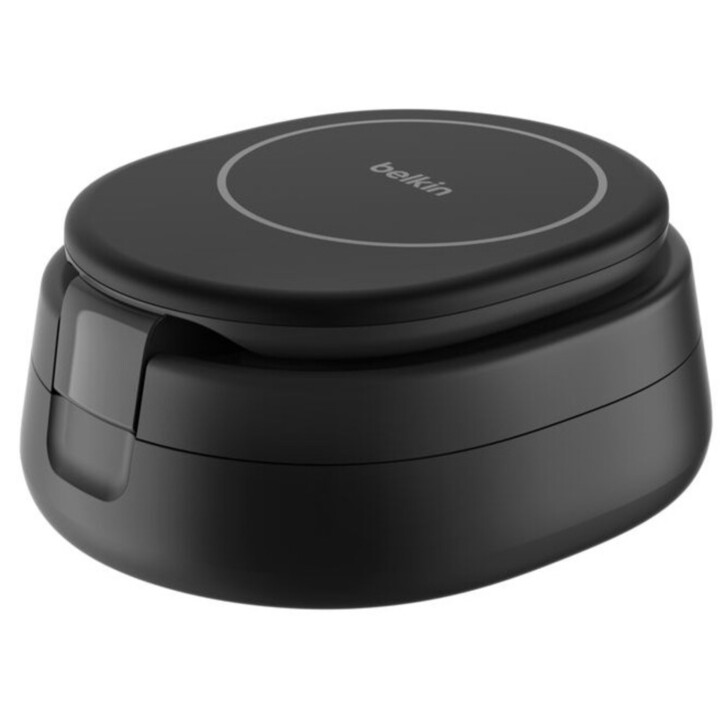 Belkin - WIZ034KQBK Caricatore per dispositivi mobili per cuffie, smartphone e smartwatch - Caricatore wireless USB nero