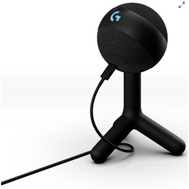 Logitech G Yeti Orb Black Desktop Surface Microphone