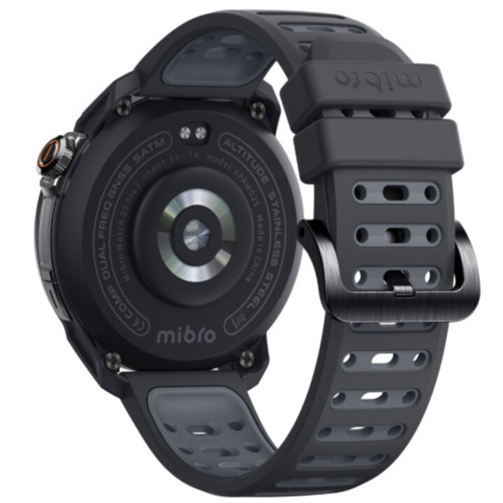 Mibro GS Pro 2 Smartwatch, Padel-Statistik, GPS, 5ATM, 1,43" AMOLED-Display, 20-Tage-Einschaltautomatik, Dual-Armband, grau