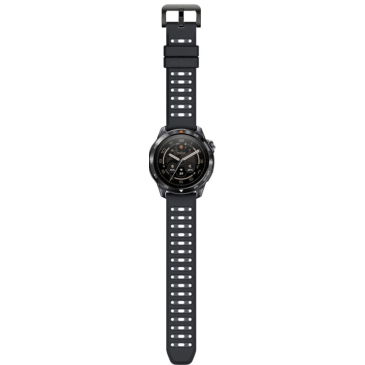 Mibro GS Pro 2 Smartwatch, Padel-Statistik, GPS, 5ATM, 1,43" AMOLED-Display, 20-Tage-Einschaltautomatik, Dual-Armband, grau