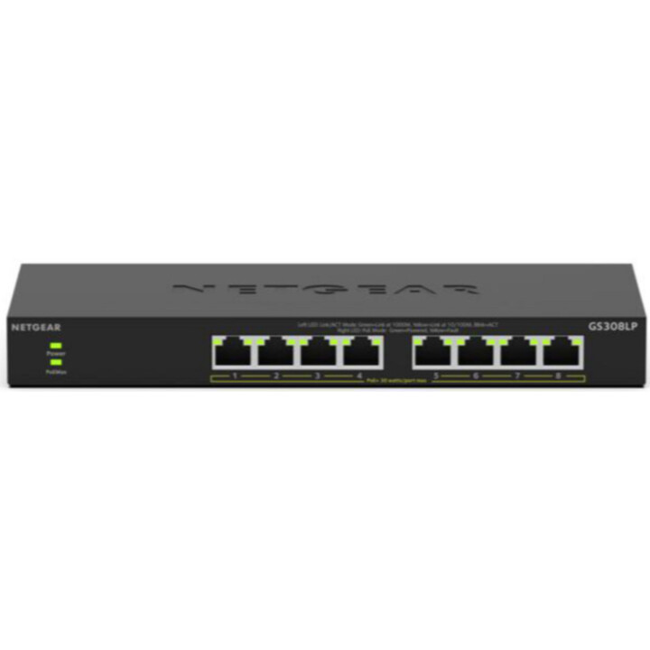 Netgear GS308LP-100EUS, Switch/Comutador