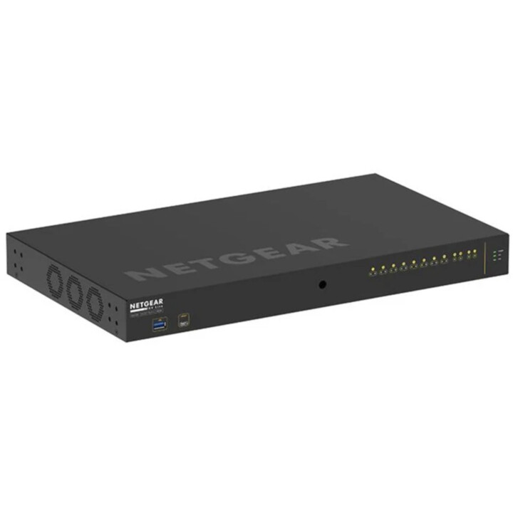 Netgear M4250-10G2XF-PoE++ Power over Ethernet (10/100/1000) L2/L3 gerenciado por Gigabit Ethernet (PoE) 1U Preto, Switch
