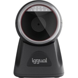 iggual L2DUSB-S-AX Lettore di codici a barre 1D 2D CMOS USB IP52 fisso, nero