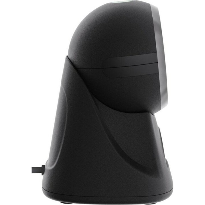 iggual L2DUSB-S-AX 1D 2D CMOS USB IP52 Fixed Barcode Reader, Black