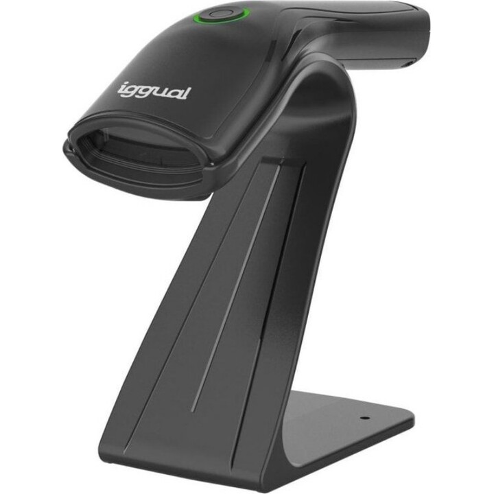 iggual L2DUSB-B-AX Leitor de código de barras 1D 2D 640x480 CMOS com fios USB IP52 Preto