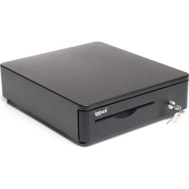Iggual IRON-10R Cassetto automatico/manuale 38cm, nero