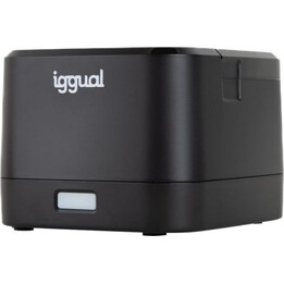 Iggual TP EASY 58 USB RJ11 Thermal Ticket Printer, Black