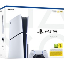 Sony PlayStation 5 Slim 1TB Disc Edition White, Black