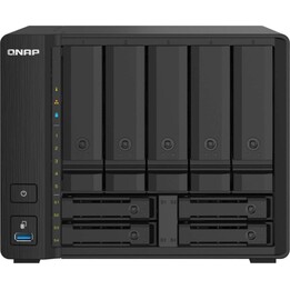 QNAP TS-932PX-4G NAS ad alta velocità a 5+4 alloggiamenti con due porte 10GbE e 2,5GbE