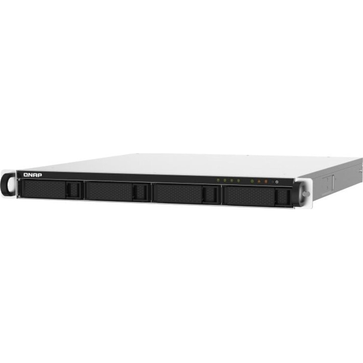 Qnap TS-432PXU-2G NAS con montaggio su rack 1U a 4 alloggiamenti