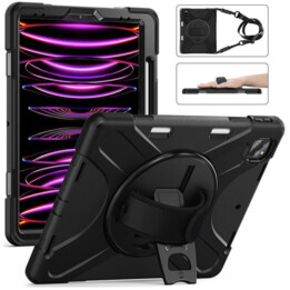 Funda Austin Defender Ipad Pro 13 2024 Con Correa De Mano Y