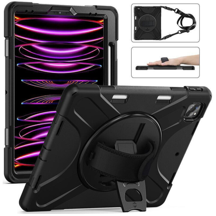 Austin Defender Case Ipad Pro 13 2024 With Hand Strap And