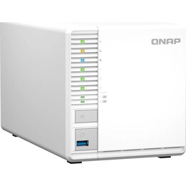 QNAP TS-364 NAS Tour Intel Celeron N5095 8 Go DDR4 0 To Système QNAP Turbo Blanc