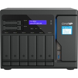 QNAP TS-855X Tour SAN Intel Atom C5125 8 Go DDR4 0 To QNAP QTS Noir