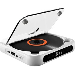 KC-918 Lecteur CD stéréo portable Bluetooth Blanc