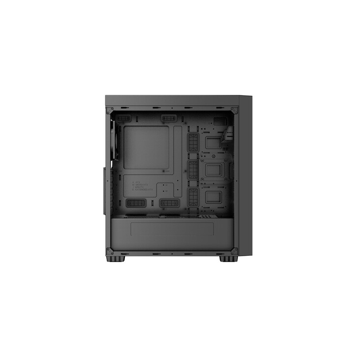 Case per computer Gembird Fornax K500 ATX, Midi Tower, Nero