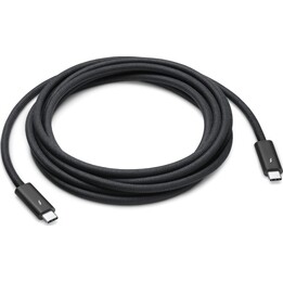 Apple 3m Thunderbolt 4 Pro (USB‑C) Cable Black