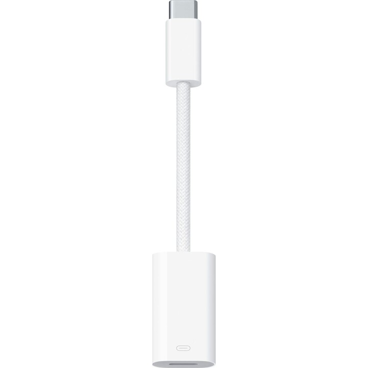 Apple USB-C to Lightning connector adapter White