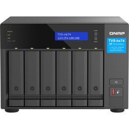QNAP Tower NAS Intel Core i5-12400 32 GB DDR4 PCIe Gen4 RAID 6 Schächte 2,5 GbE QuTS Hero