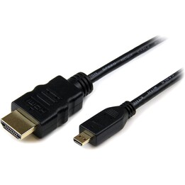 Cabo HDMI de alta velocidade Startech para Micro HDMI com Ethernet, 2 m - Macho/Macho