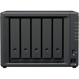 Synology DS1525+ NAS, 8 GB de RAM, Ryzen V1500B, 5 baias SATA/M.2, torre ECC RAID 2,5 GbE
